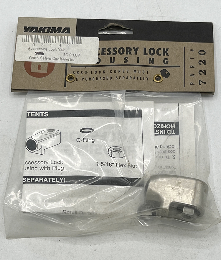 Accessory lock housing