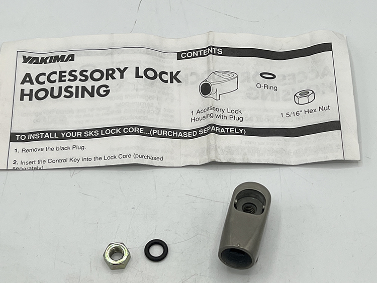 Accessory lock housing